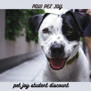 pet joy student discount 